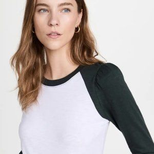 Veronica Beard Jean Mason Baseball Tee Mason Baseball Tee